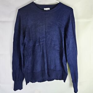 Qualfort Cotton Sweater Pullover Size M | Academia Fall Winter Casual Minimalist